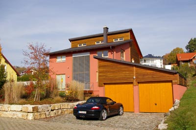Holzhaus von Holzbau H&uuml;mmer