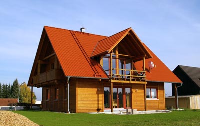Holzhaus von Holzbau H&uuml;mmer