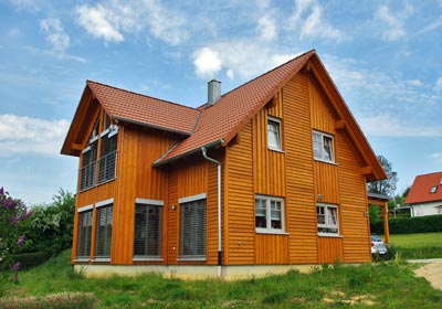 Holzhaus von Holzbau H&uuml;mmer