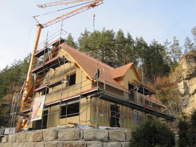 Holzhaus von Holzbau H&uuml;mmer